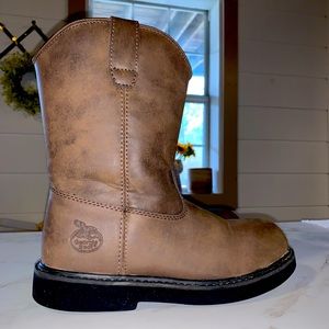 Boys Georgia Boots Sz 4